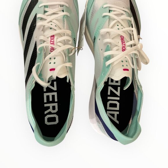 Adidas Adizero Adios 7 M Running Shoes Mint Sneaker Style GV9059 Men Size 10 US - Picture 16 of 16